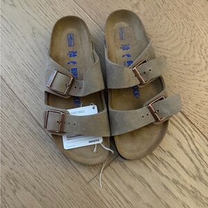 Birkenstock Arizona Sandals soft footbed  New size 36